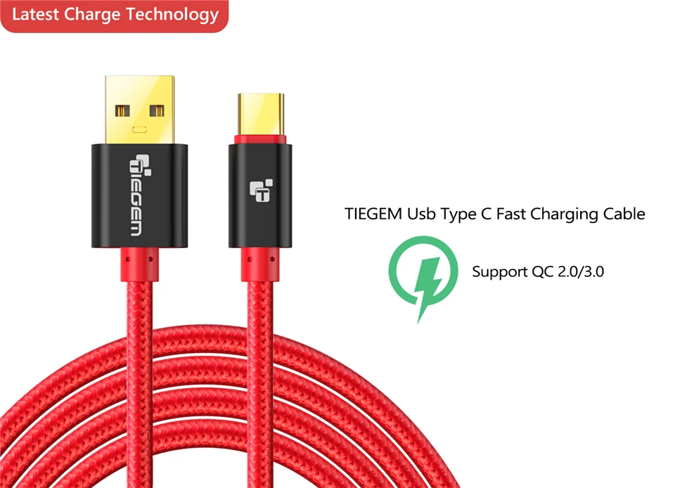 Tiegem usb type C кабель для быстрой зарядки usb c type-c 3,1 кабель для передачи данных зарядное устройство для телефона samsung S9 S8 Note 9 8 pocophone F1 Xiaomi