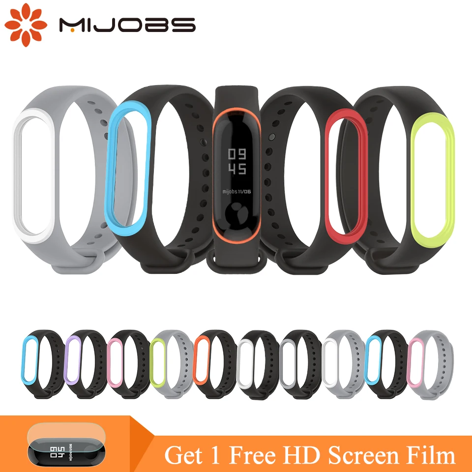 Силиконовый ремешок mi jobs для Xiao mi Band 4, умный Браслет mi band 3, браслет, аксессуары для умных часов Pulseira mi Band 3, ремешок на запястье