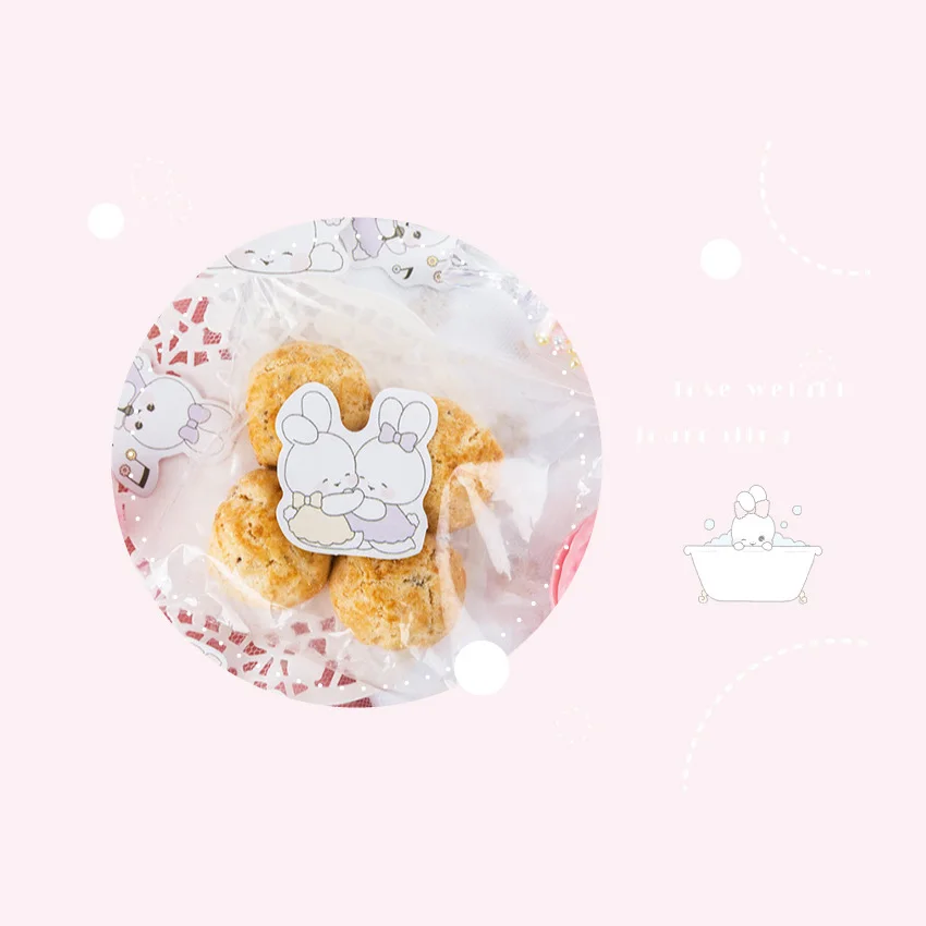 45 шт./кор. милый мультфильм кролик животное мини бумажный стикер украшения наклейки DIY дневник в стиле Скрапбукинг планировщик этикетка стикер