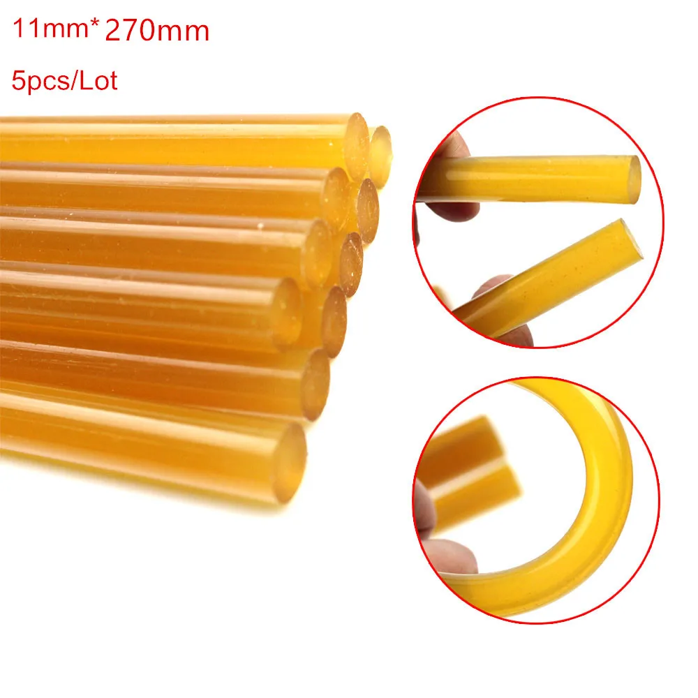 

Glue 5pcs Strong Yellow Glue Sticks For Glue Pulling Paintless Professional Super Dent Repair Tools For Sale