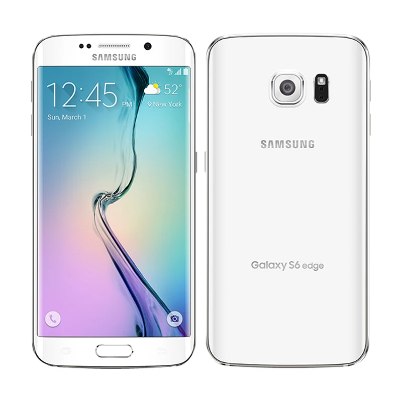Разблокированный Samsung Galaxy S6 G920F/S6 Edge G925F 3 ГБ ОЗУ 32 Гб ПЗУ Восьмиядерный LTE 16 МП 5,1 дюймов Android телефон