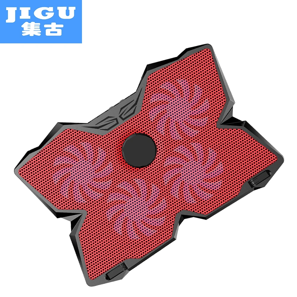 Кулер для ноутбука JIGU 4 вентилятора 2 USB порта 12 17 дюймов|usb laptop cooler|laptop coolercooler for