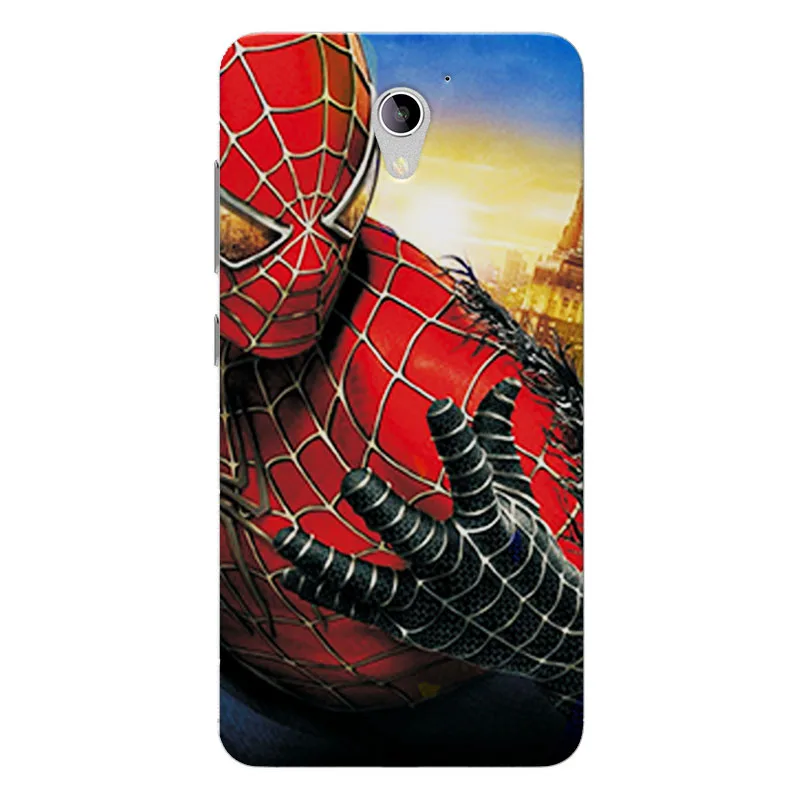 Charming Marvel Hero Captain America Phone Case For ZTE Blade A510 BA510 Back Cover Spiderman Soft TPU Shell |