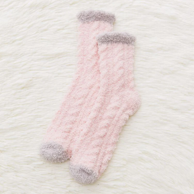 2 пары/Лот зимние теплые носки Высокое качество мягкое полотенце пушистые