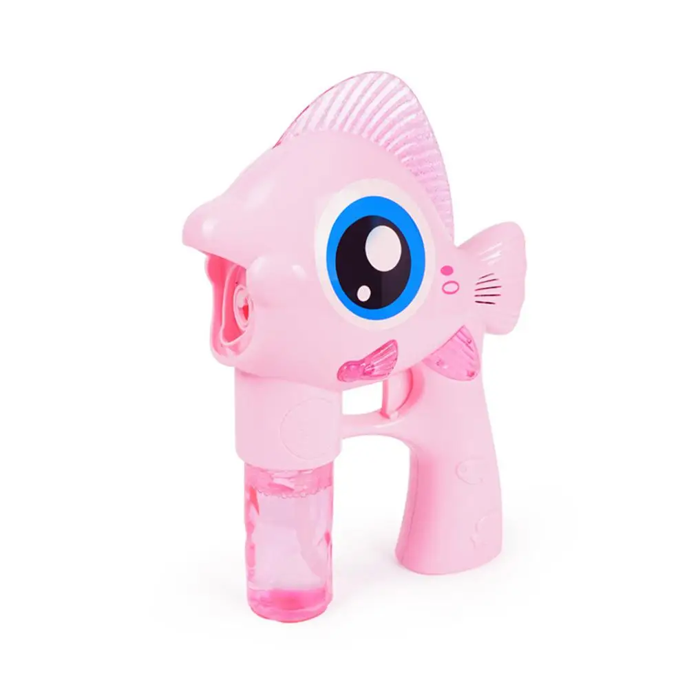 Ручной Электрический EcoFish форма Bubble Maker с водой игрушка для детей Веселые детские