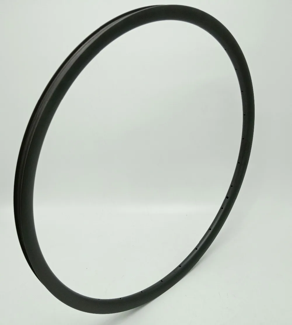 mtb rim 29 ultra light only 280g carbon mtb rims clincher tubeless bicycle rims mtb 29er 27x25mm carbon mtb rim 29"
