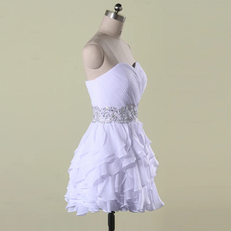 Белые короткие платья для встречи выпускников недорогие 8 классов искусственный