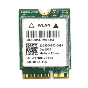 DW1537 Atheros QCSNFA282 802,11 abgn WIFI 300M Поддержка Bluetooth 4,0 M.2 карта для Dell Venue 11 Pro