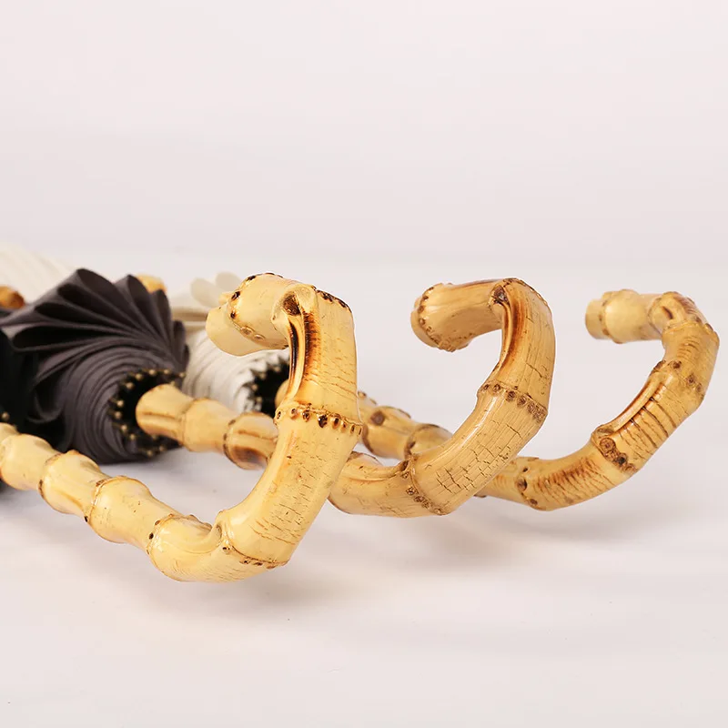 Женский и мужской зонт в стиле ретро с длинной ручкой японский бамбуковый Зонт 16