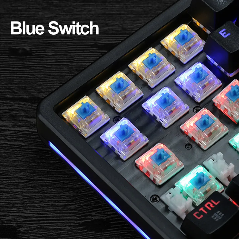 Проводная клавиатура с 28 клавишами Freewolf K9 RGB светодиодный Usb подсветкой