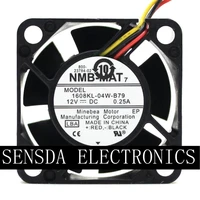 for nmb mat 1608kl 04w b79 lb2 dc 12v 0 25a server cooling fan server square fan 3 wire 40x40x20mm