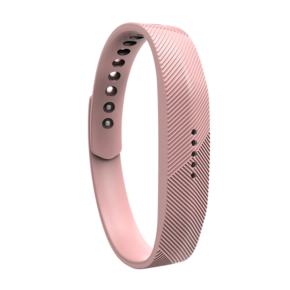 Flexble тонкий браслет мягкий силиконовый ремень застежка для Fitbit Flex2 резиновый