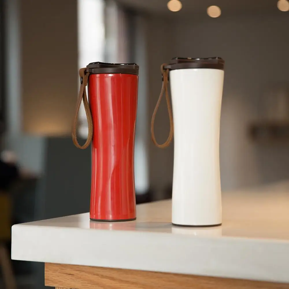 Оригинальная кружка для кофе xiaomi MOKA KKF kisskisssfish, вакуумный термос, портативный, 304, нержавеющая сталь, OLED, сенсорный экран, бутылка для воды
