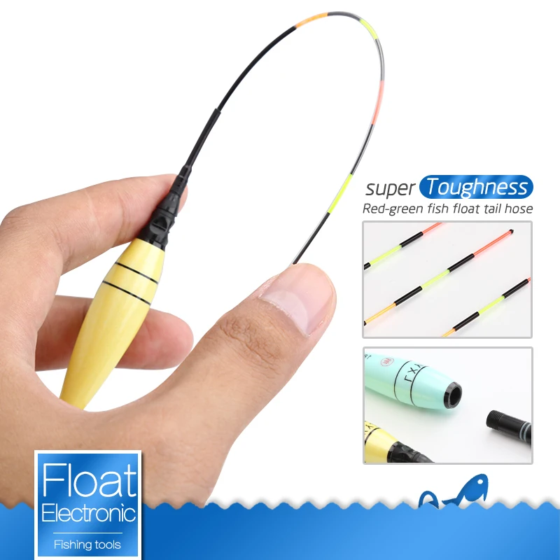 DONQL 5 шт./лот светодиодный светящийся электронный поплавок для рыбалки цветной