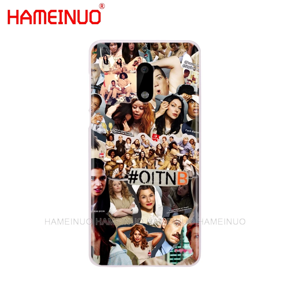 HAMEINUO ORANGE IS THE NEW BLACK cover phone case for Nokia 9 8 7 6 5 3 Lumia 630 640 640XL 2018 | Мобильные телефоны и