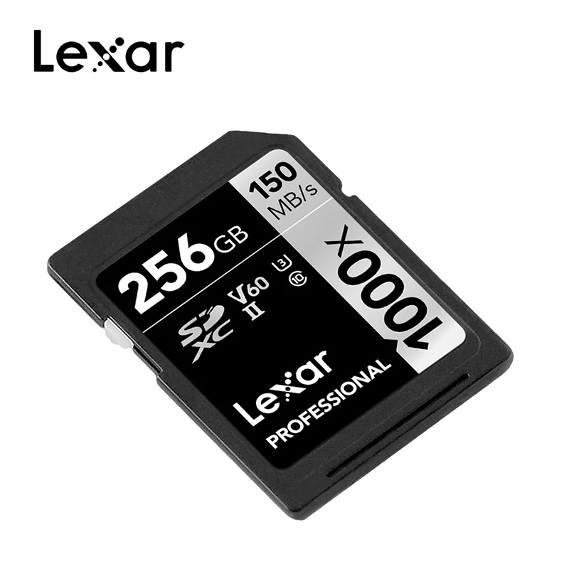Карта памяти Lexar оригинальная карта SD 32 ГБ 1000x 150 МБ/с./с 128 16 64 Class10 U3 SDHC SDXC|Карты