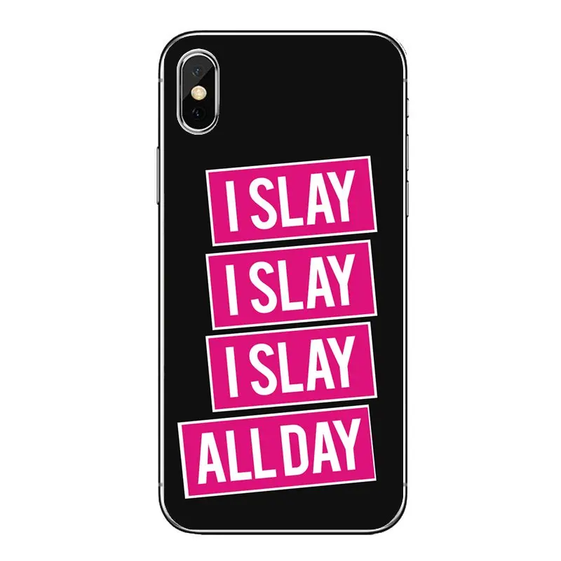 Прозрачные мягкие чехлы BEYONCE FORMATION I SLAY на весь день для Xiaomi Redmi 4X S2 3S Note 3 4 5 6 6A Por
