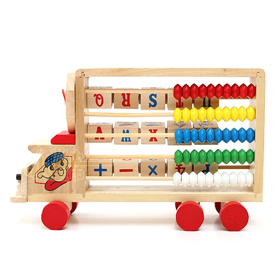 Детские Абакус соробан деревянные игрушки montessori Jouets для малышей раннего
