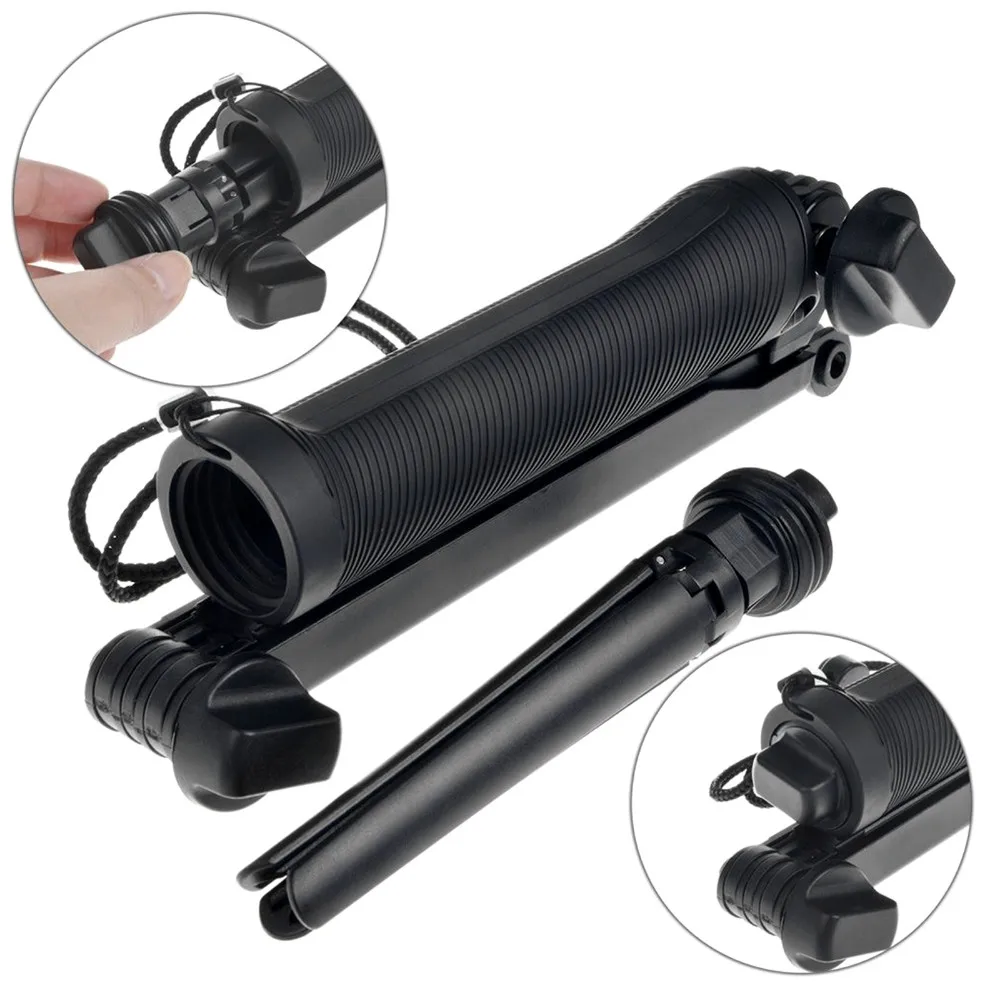 Складной Водонепроницаемый 3-сторонний монопод Eustak удлинитель для крепления