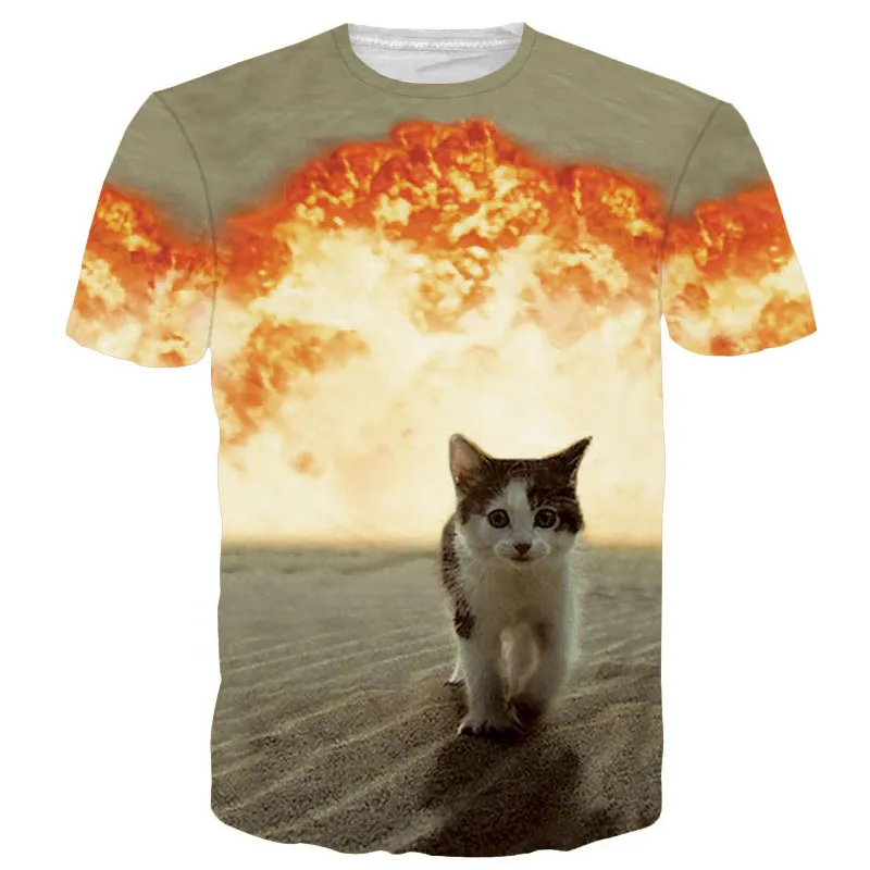 

2017 Men's Summer Brand 3D Printed T-shirt Unisex Polyester Tops Causal Short Sleeve Tops Tees sizes M-XXL