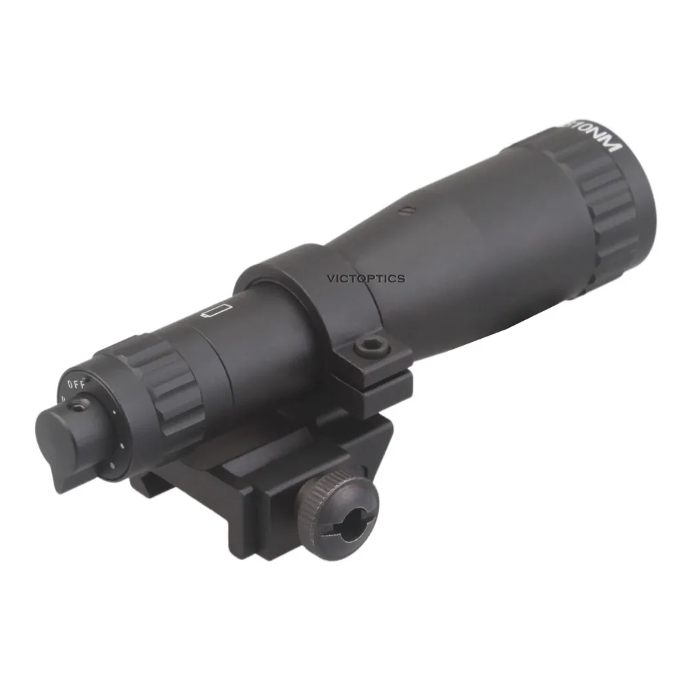 VictOptics 4x60 охотничий Ночной прицел ИК для ночной съемки с 9 уровнями освещения