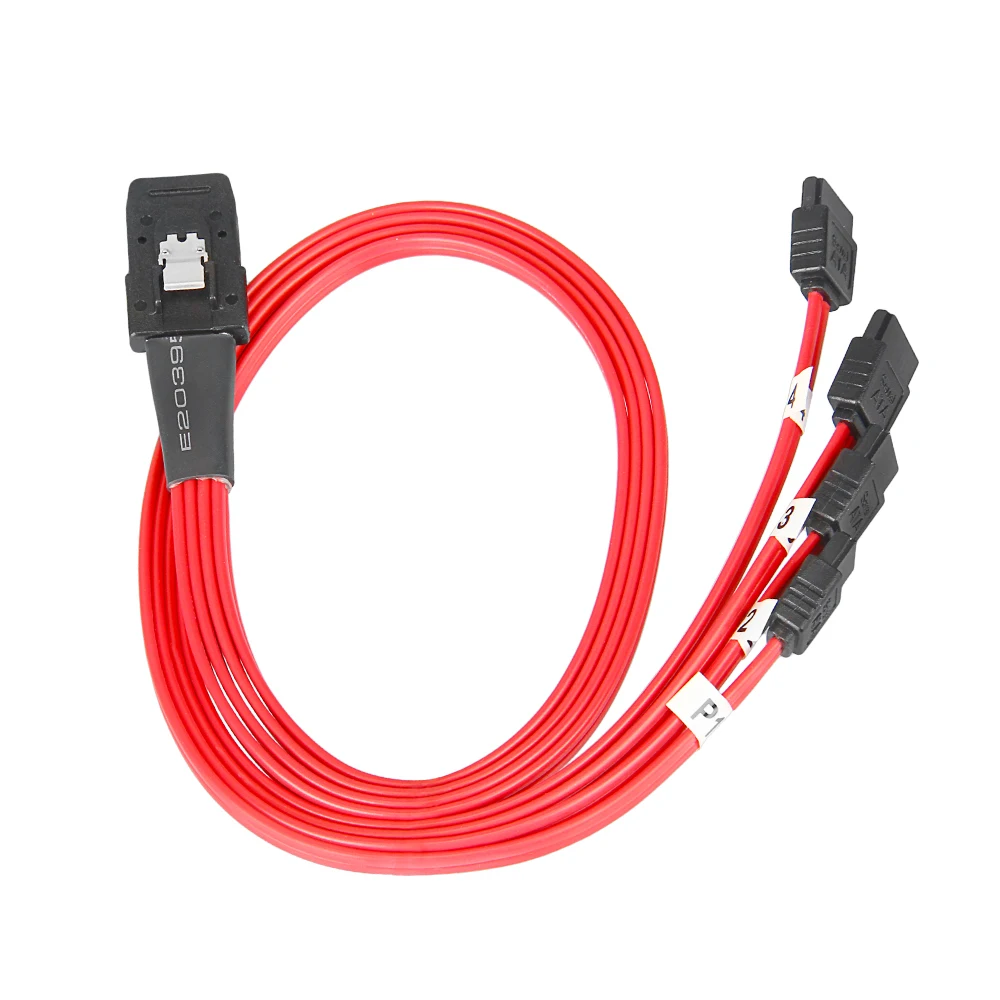 Внутренний кабель Mini SAS на 4 SATA многоканальный для разделения вперед и передачи