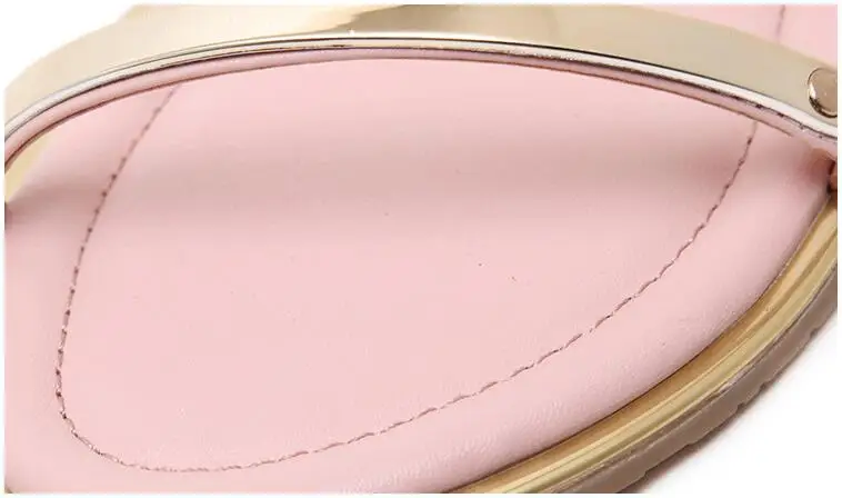 Новинка 2019 года женские сандалии пикантные на плоской подошве с тонким ремешком