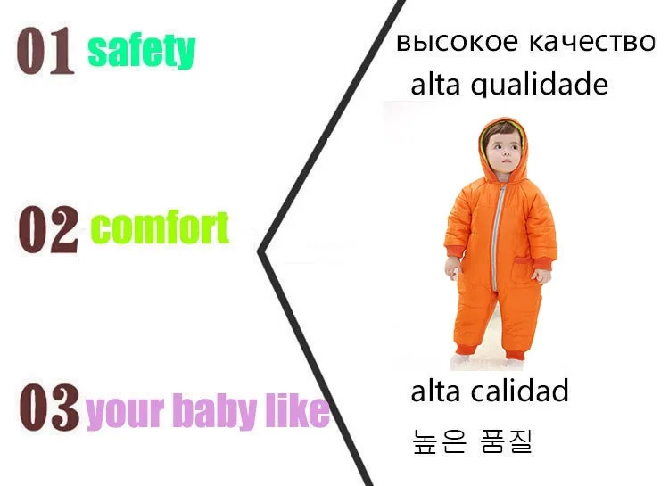 COOTELILI/зимняя одежда для новорожденных мальчиков комбинезон для маленьких девочек, теплый флисовый Зимний комбинезон, хлопковый комбинезон для младенцев, пальто с капюшоном, 6-24 месяца
