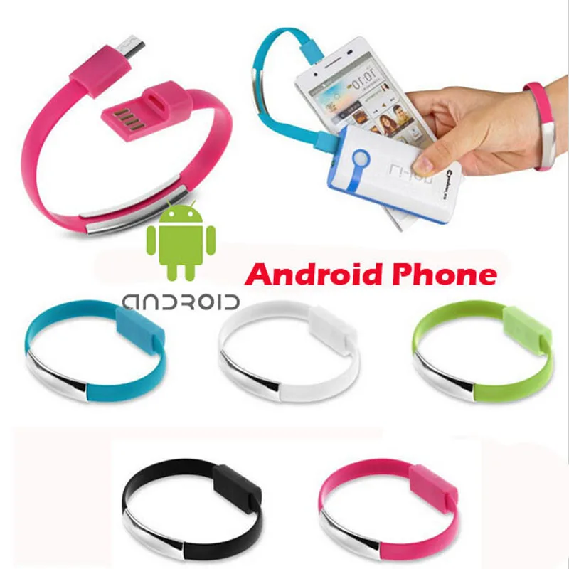 Новый браслет 20 см плоский Micro USB зарядный кабель для Samsung S7 S6 Note 5 4 XiaoMi LG Lenovo Huawei Sony |