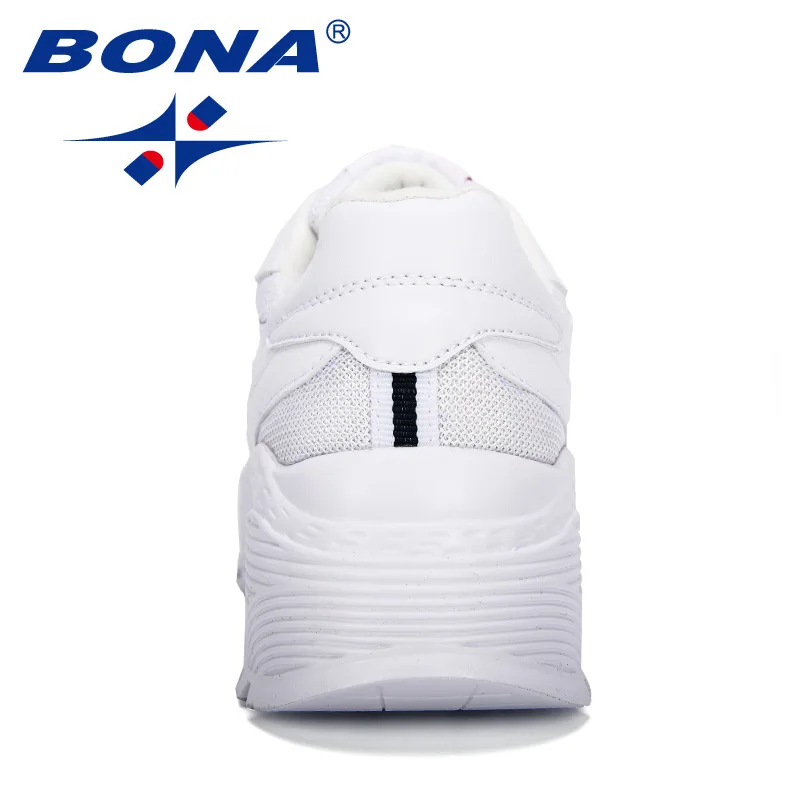 BONA/Новинка года; дизайнерские популярные сетки; женские кроссовки; модная обувь на толстой подошве; Feminimo; кроссовки на платформе; повседневная обувь; Zapatos De Mujer