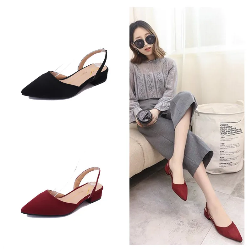 Новинка 2019 года Лидер продаж женские туфли-лодочки обувь из флока на высоком