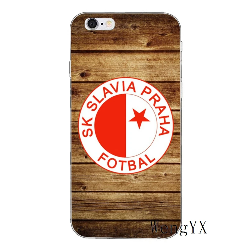 Sk-Slavia-Praha-A-01 Силиконовый чехол для телефона Sk Славия Прага Чешская Республика для iPhone XR X XS Max 8 7 6s 6 plus SE 5S 5c 5 iPod Touch - Цвет: Sk-Slavia-Praha-A-01