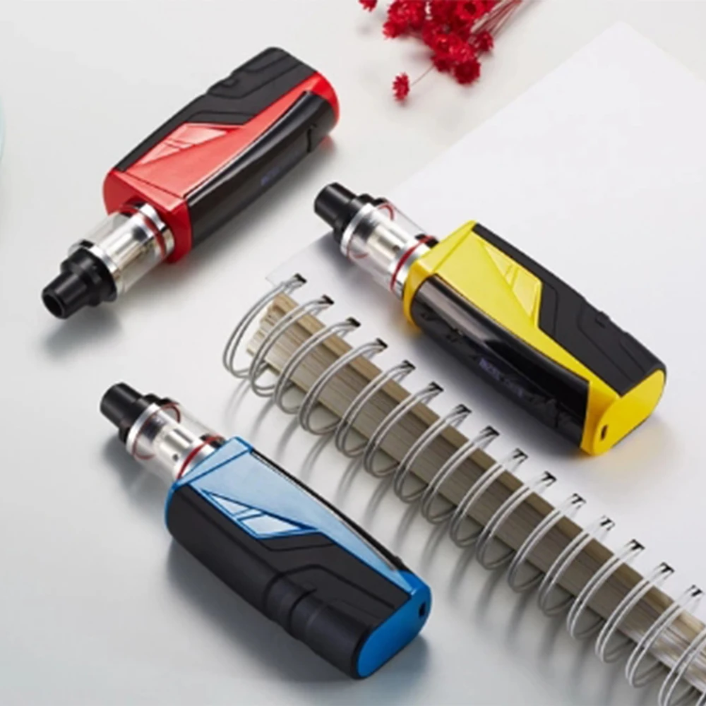 DOTENT Разрушитель 100 Вт Vape комплект 4 мл вапорайзер 510 с резьбой один 18650 батарея
