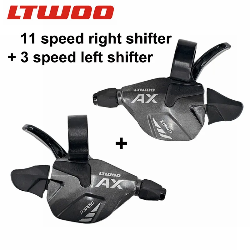 LTWOO AX 2x11/3x11 скорость, 33s триггерный переключатель передач+ задний/передний переключатель 11S Группа, для SHIMANO M7000 M8000 MTB велосипед - Цвет: 2 pcs shifter