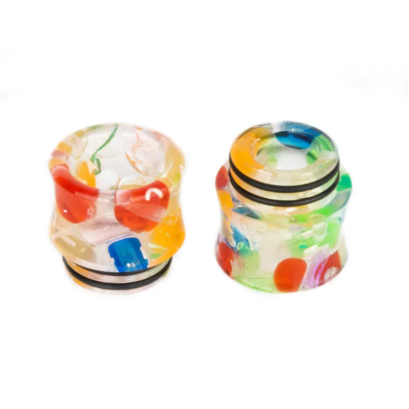 

Colorful 810 Resin Drip Tip For TFV8 BIG BABY TFV12 Prince IJUST 3 Kylin MINI RTA etc All 810 Atomizer Tank