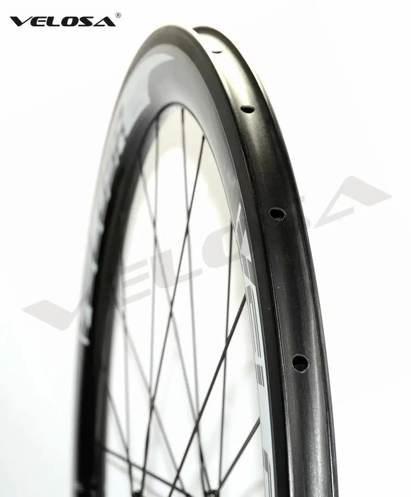 Полный углеродный Velosa super sprint 50 дорожный велосипед мм клинчерная/трубчатая 700C