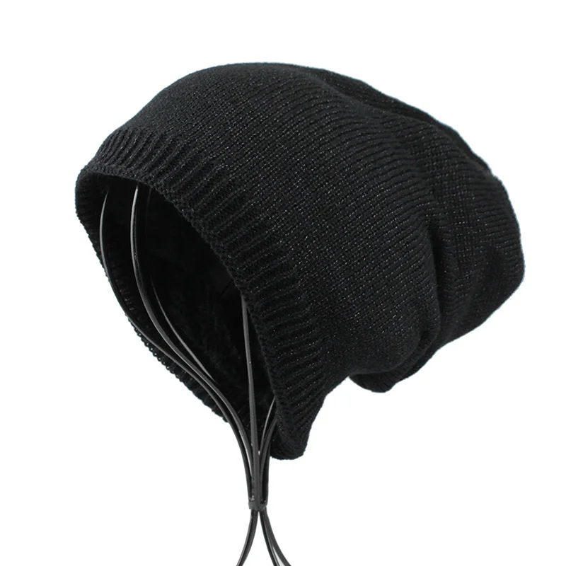 [Fetsbuy] Мужская Для женщин Skullies шапка капот зимняя шапочка вязаная шерстяная шляпа