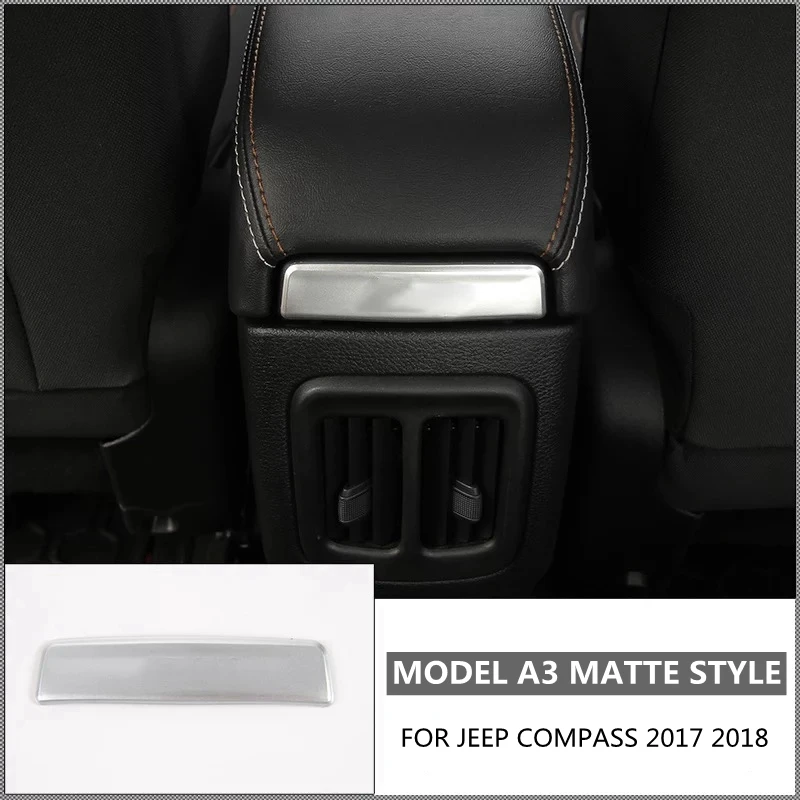 Аксессуары для Jeep Compass 2017 2018 Украшение коробки подлокотника формовочная крышка