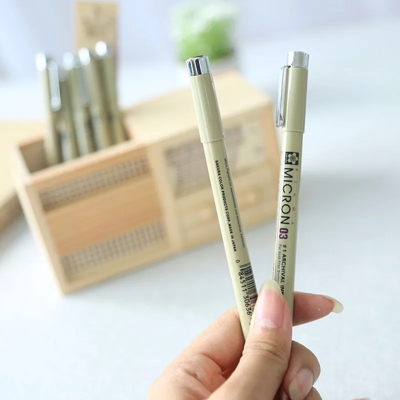 SAKURA PIGMA ручки MICRON игольчатые маркеры для рисования манги скетч дизайн