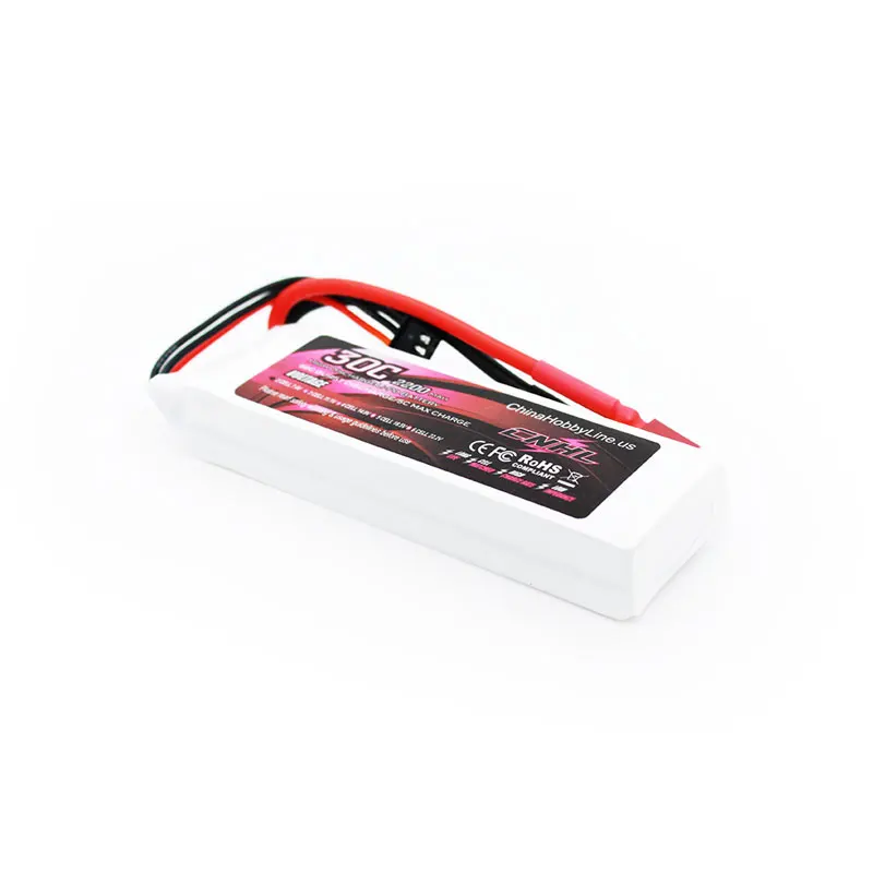 4 шт. CNHL Lipo 2S 2200 мАч батарея 7 В 30C G + Plus с T Deans разъемом для радиоуправляемого FPV