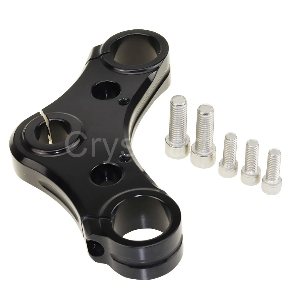 For Harley XL 1200X Sportster 1200 2010-2015 2011 2012 2013 2014 Motorcycle Fork Triple Tree Top Clamp Black Aluminum | Автомобили и