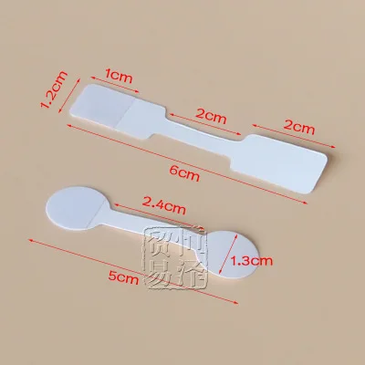 100pcs/bag Blank Paper Price Tags Stickers for Craft Necklace Ring Bracelet Labels Display Jewelry Making Findings | Украшения и