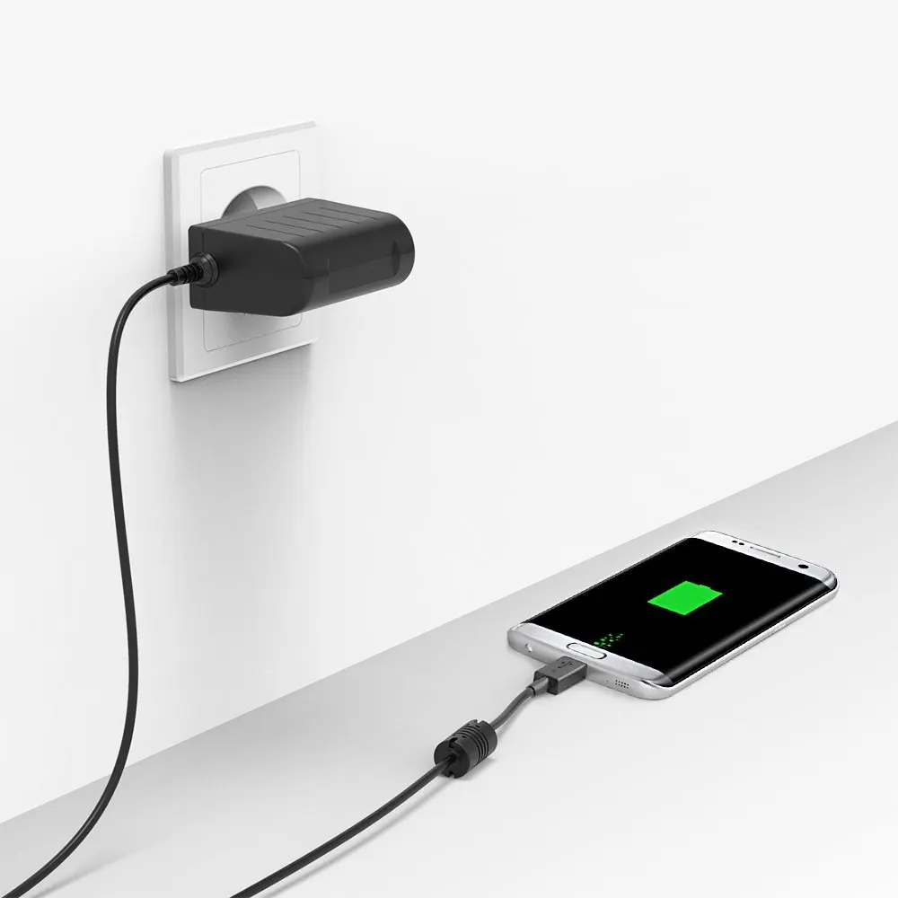 EasyAcc5 V 2A микро USB зарядное устройство для мобильного телефона Samsung Galaxy S6 S6Edge S5 S4 S3