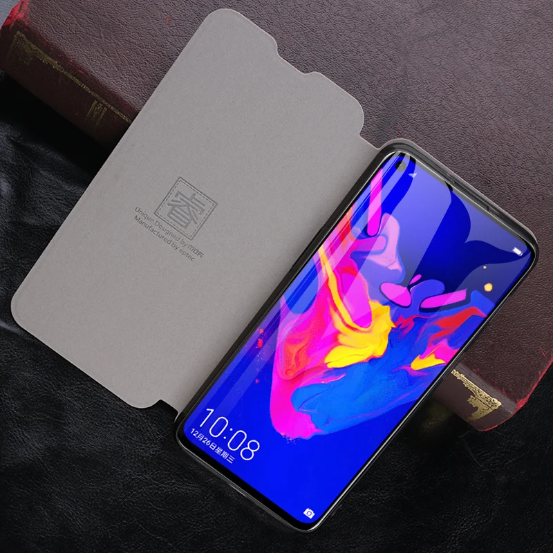 Для Huawei Honor View 20 чехол Mofi модный флип PU кожаный для мобильного телефона huawei honor V20 с