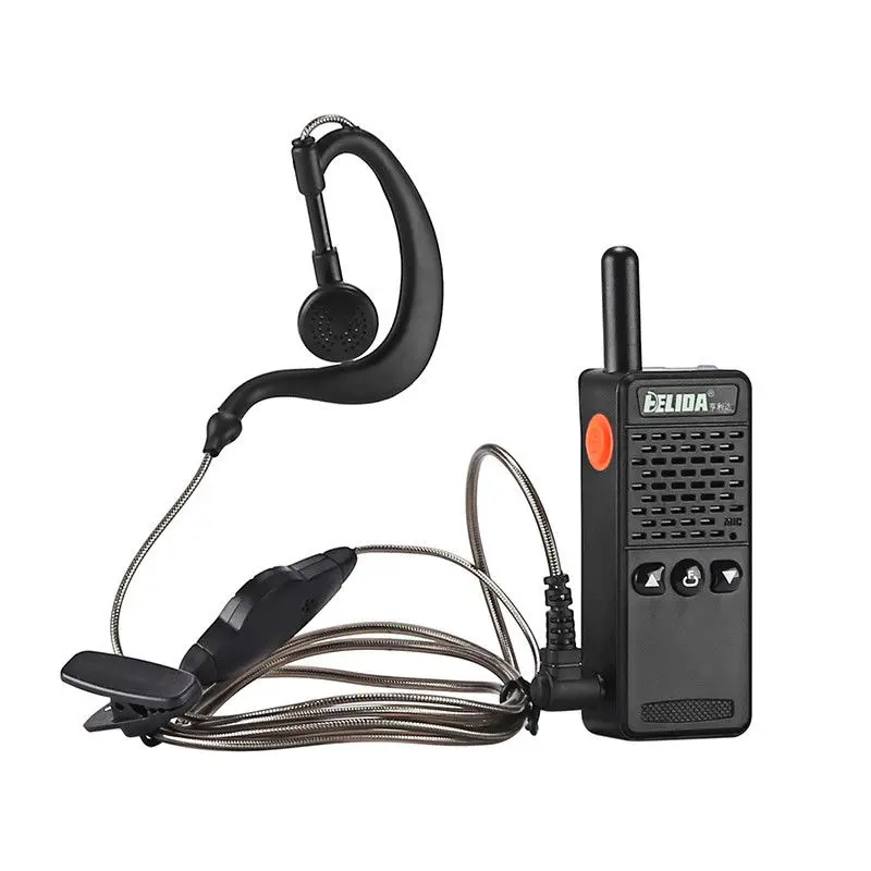 1 шт. Mini FRS/GMRS двухсторонняя радиосвязь HELIDA T M2 2 Вт UHF 400 520 МГц рация для
