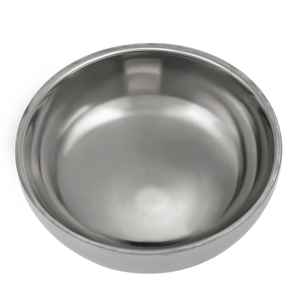 Стакан для бритья Для мужчин чашка Нержавеющая сталь Barber Чаша бритва мужской