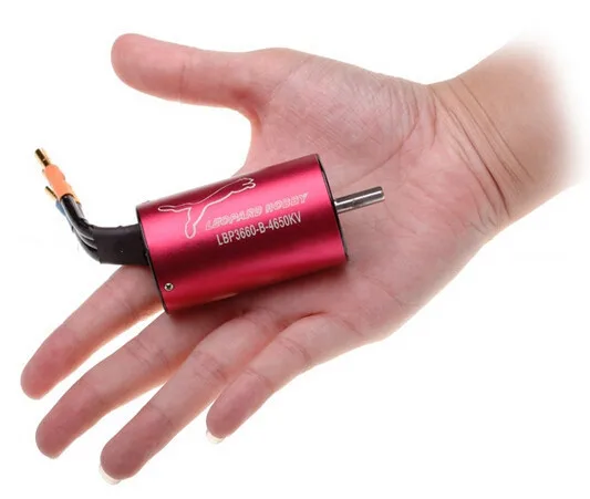1pcs original Hobbywing Lopard 4 Pole Lnrunner Brushless Motors LBP3660 3800KV 2700KV 2120KV motor for rc car truck +retail box | Игрушки и