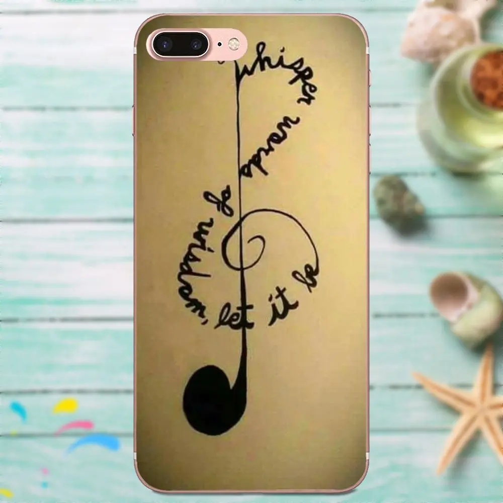 Мягкий ТПУ Модный декор из музыкальных нот Музыка это жизнь для Galaxy J1 J2 J3 J330 J4 J5 J6 J7
