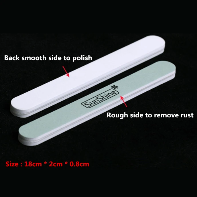 

Supply 10 pcs/pack Silver Cleaner Bar Silver Jewelry Rust Cleaner & Polish 2 Sides AAA Craft Jewelry Tools 18cm*2cm*0.8cm