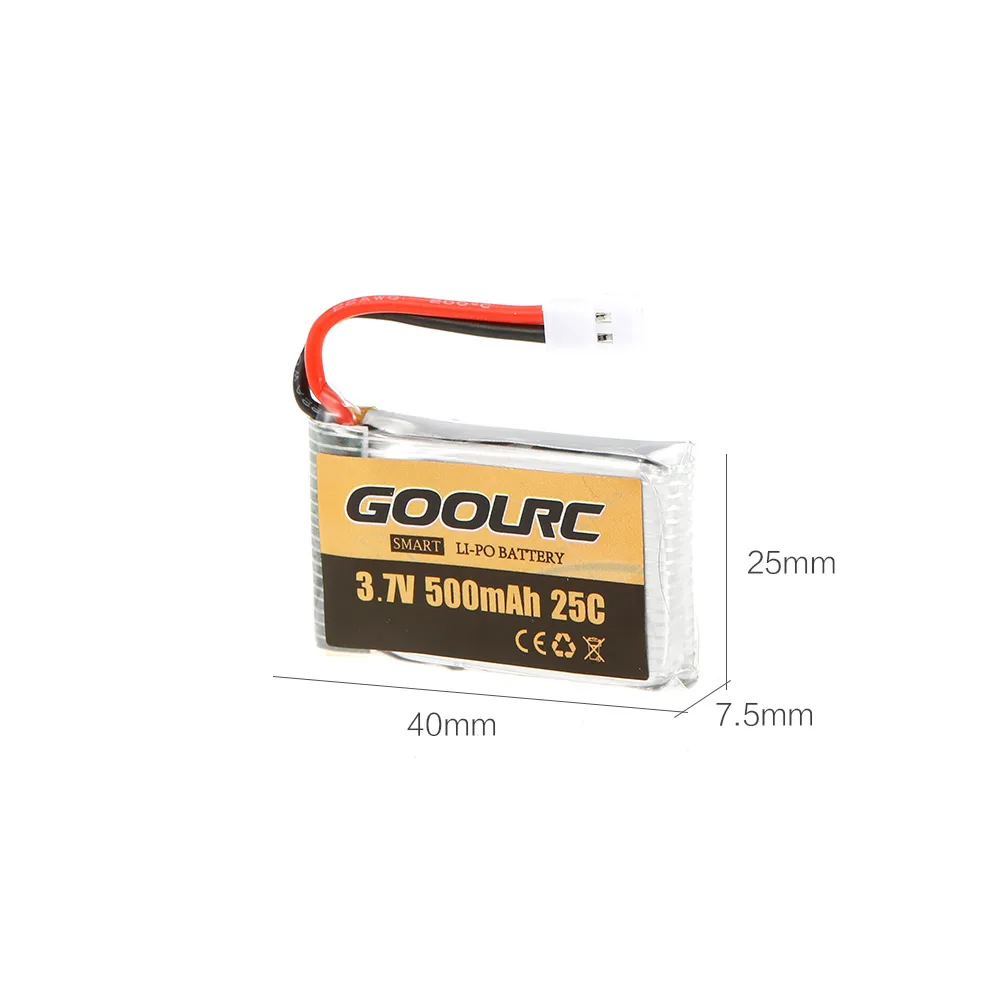 4 шт. 500 мАч 3 7 в 25C LiPo батарея с 1 USB зарядное устройство для Syma X5 X5SW X5C RC Квадрокоптер